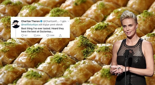 Charlize Theron'un Baklava Sevgisi Gündem Yarattı