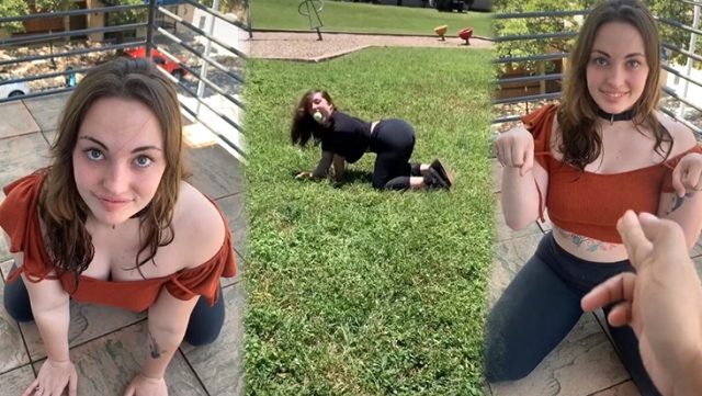 21 Yaşındaki Genç Kız Köpek Taklidiyle Aylık 6 Haneli Rakamlar Kazanıyor