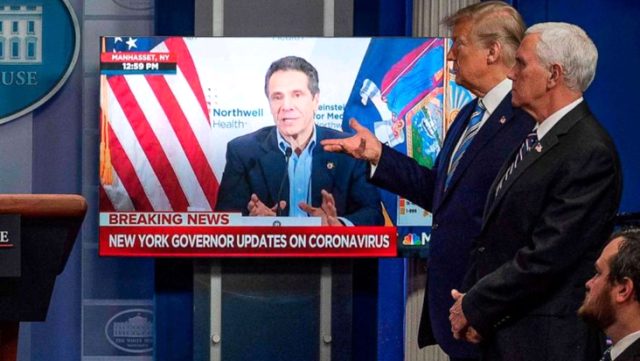 New York Valisi Trump'ı Suçladı: Koronavirüsün Varlığını İnkar Ediyor!