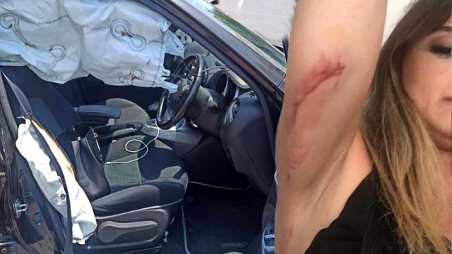 Ünlü Sunucu Trafik Kazası Geçirdi: Emniyet Kemeriyle Hayatta Kaldı