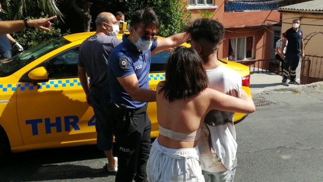 Kendini Darbeden Sevgilisini Polise Vermemek İçin Direndi!