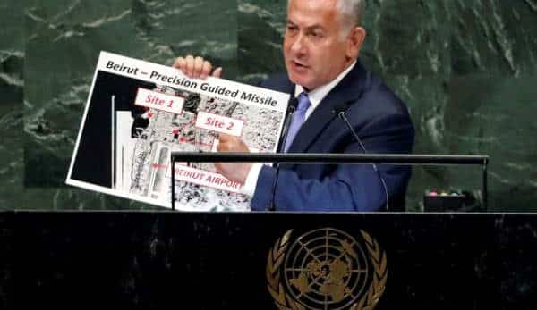 Netanyahu'nun 2018 Yılındaki Beyrut'a İşaret Eden Konuşması Kafaları Karıştırdı