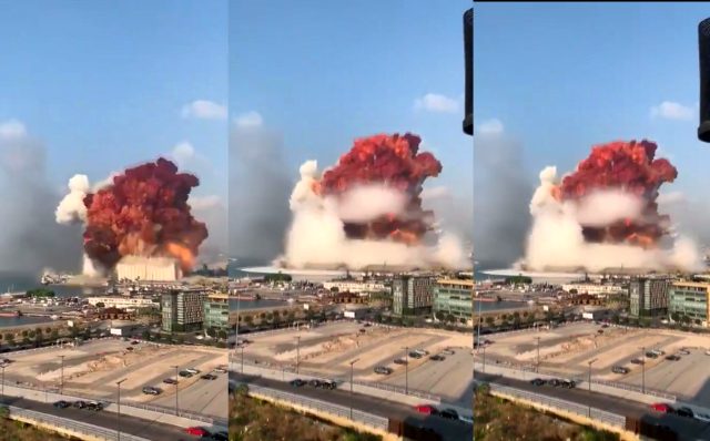 Beyrut'ta Meydana Gelen Patlamada Ölü Sayısı Gittikçe Artıyor