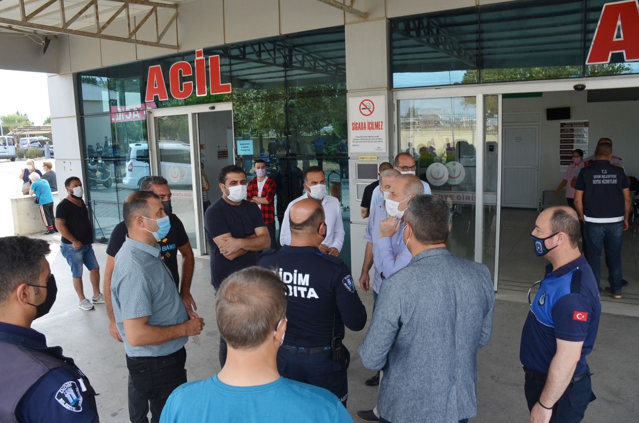 Didim’de Seyyar Satıcı Zabıta Müdürünü Bıçakladı!