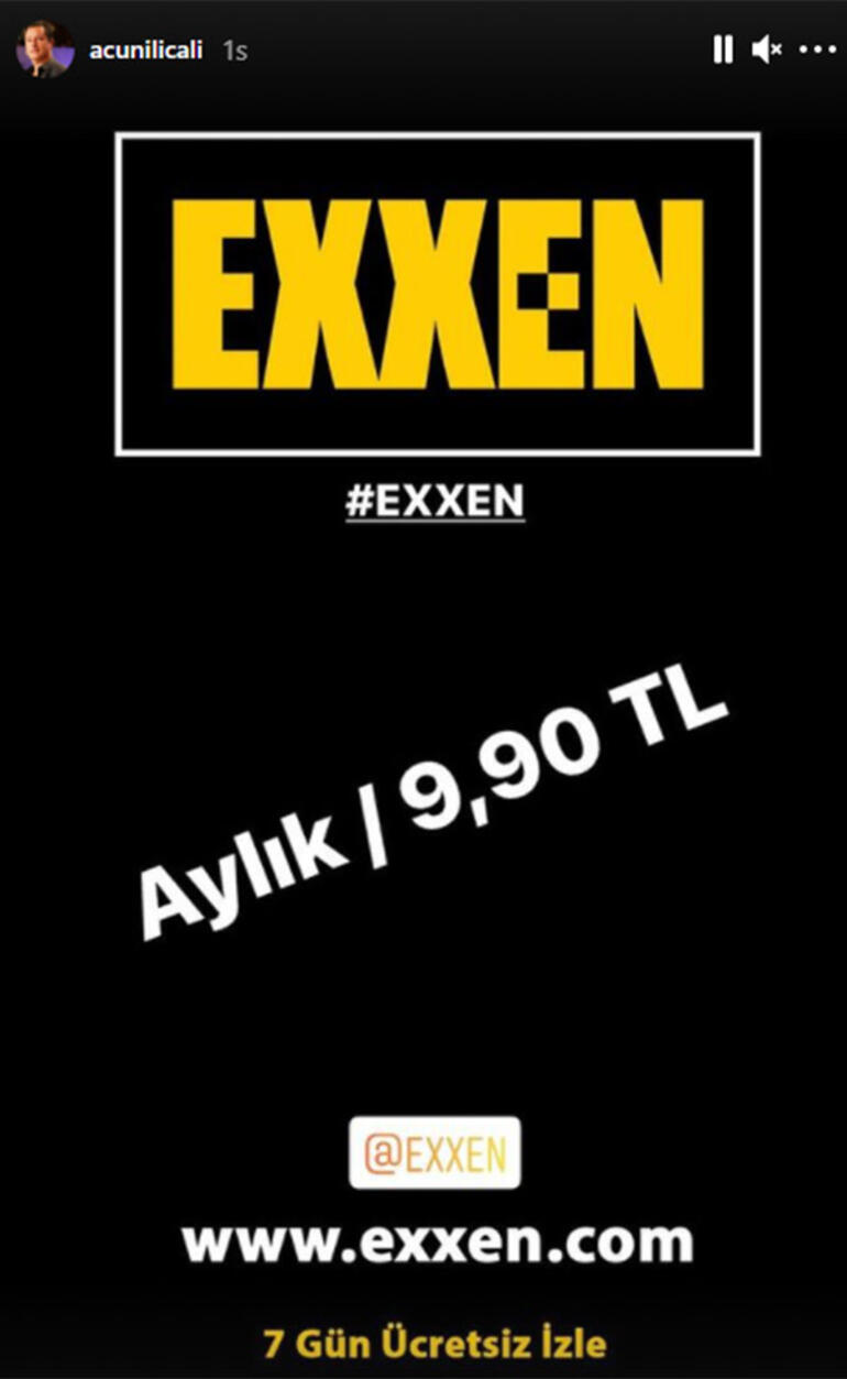 Exxen’in Aylık Abonelik Ücreti Açıklandı!