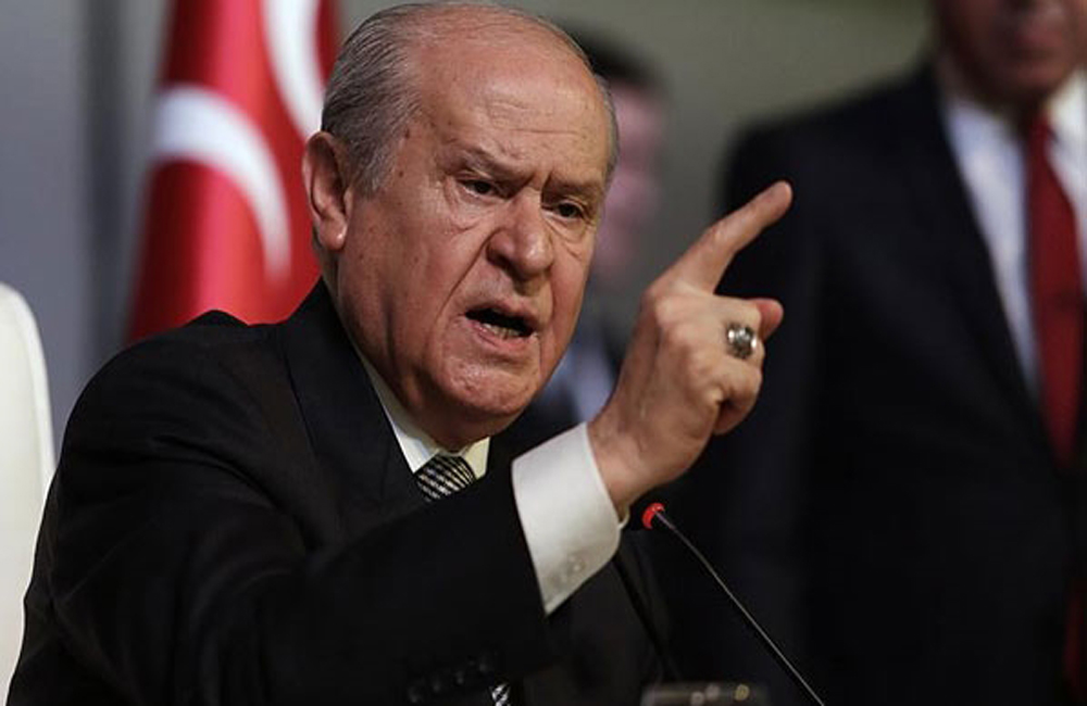 Bahçeli'den Davutoğlu'na Zehir Zemberek Sözler!