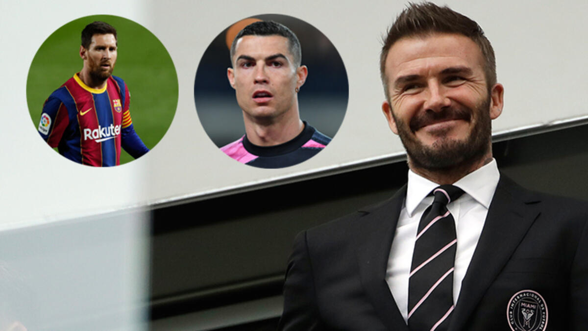 Beckham’ın Hedefi Messi ve Ronaldo!