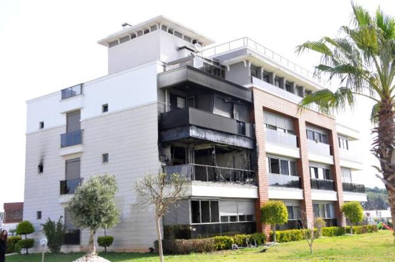 Lüks Sitede Korkutan Yangın!