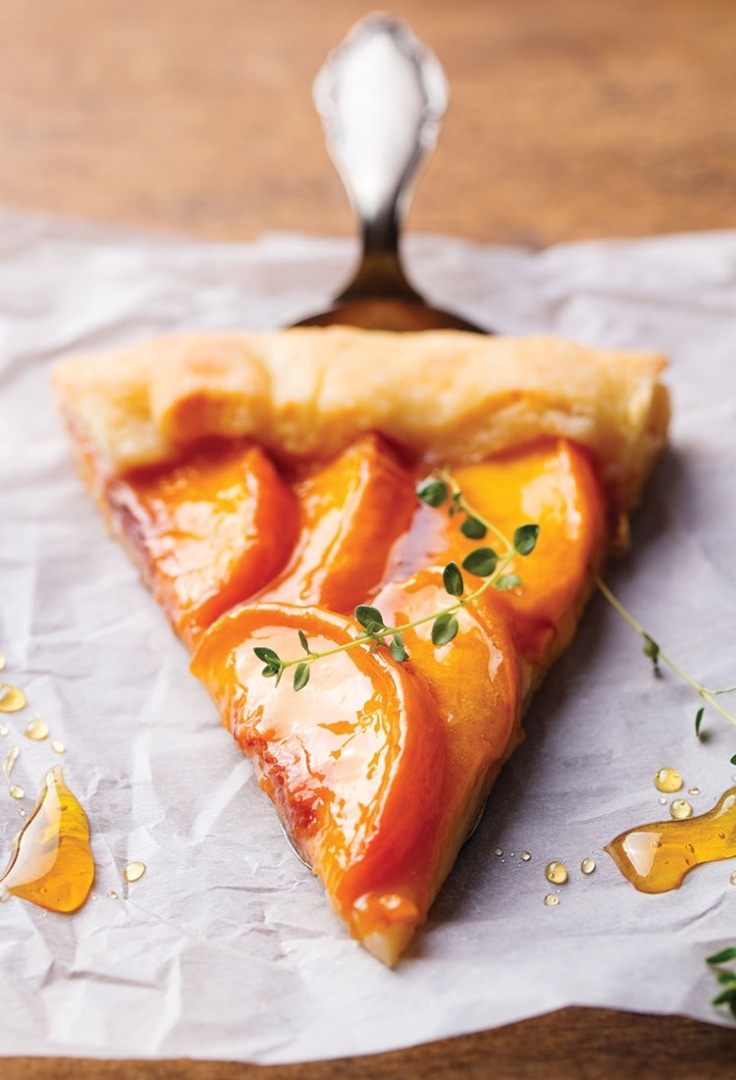 Şeftali ve Frambuazlı Galette Nasıl Yapılır?