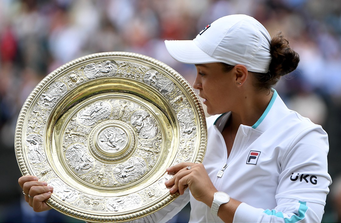 Wimbledon’da Kazanan Ashleigh Barty Oldu