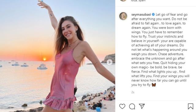 Şeyma Subaşı’nın Paylaşımı Eski Sevgilisine Gönderme Mi?