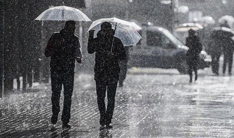 5 Bölge İçin Sağanak Yağış Uyarısı