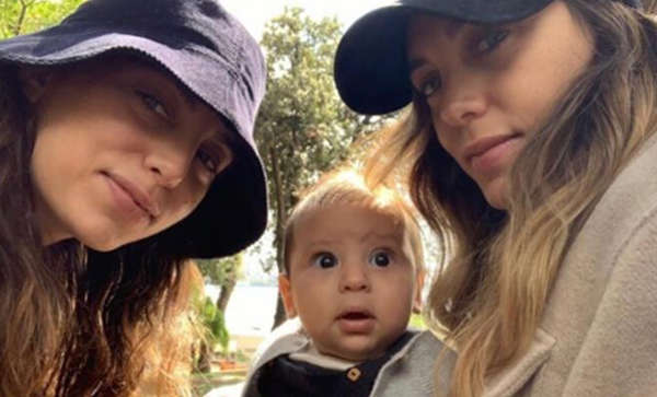 Öykü Karayel ikizi ve oğlunu paylaştı: “Teyzesinin gülü Romiko”