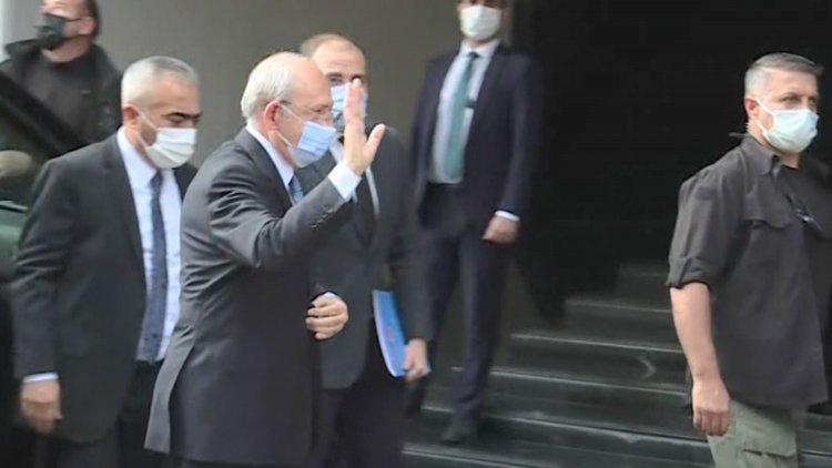 Kemal Kılıçdaroğlu-Şahap Kavcıoğlu Görüşmesi Sona Erdi