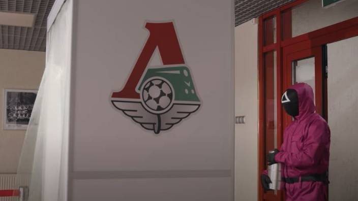 Lokomotiv Moskova’dan Squid Game Temalı Paylaşım