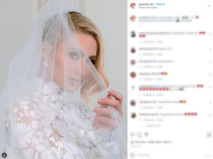 Sosyetenin Ünlü İsmi Paris Hilton Dünya Evine Girdi