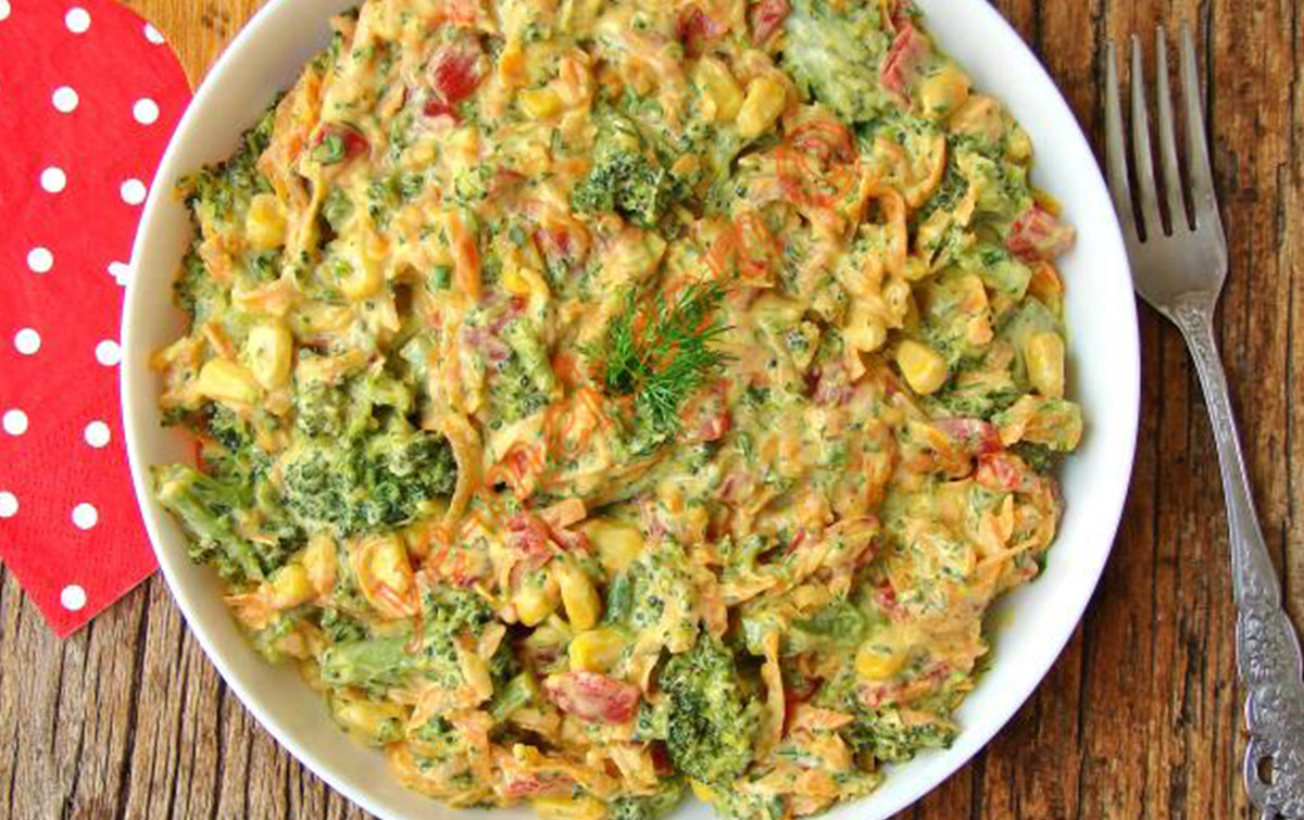 Kış Salatası Tarifi: Havuçlu Brokoli Salatası