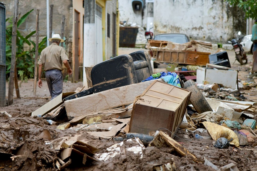 Brezilya’da Sel ve Toprak Kayması Nedeniyle Binlerce Kişi Evsiz Kaldı