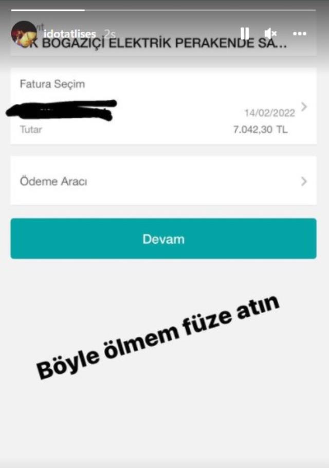 İdo Tatlıses'ten 7 Bin Lira Gelen Elektrik Faturası İsyanı