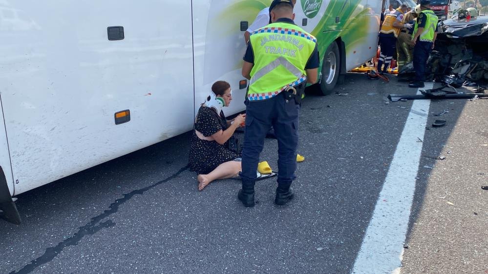 Kuzey Marmara Otoyolu’nda Kaza: 11 Yaralı