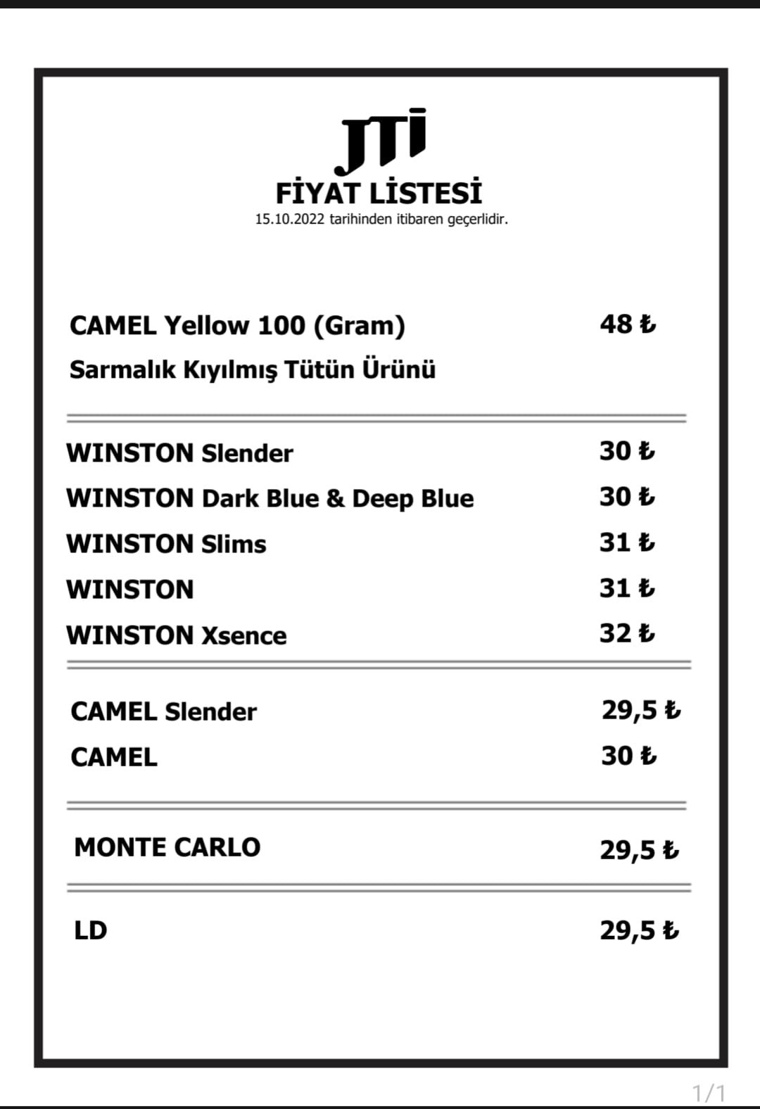 Alkolden Sonra Bir Zam da Sigaraya!