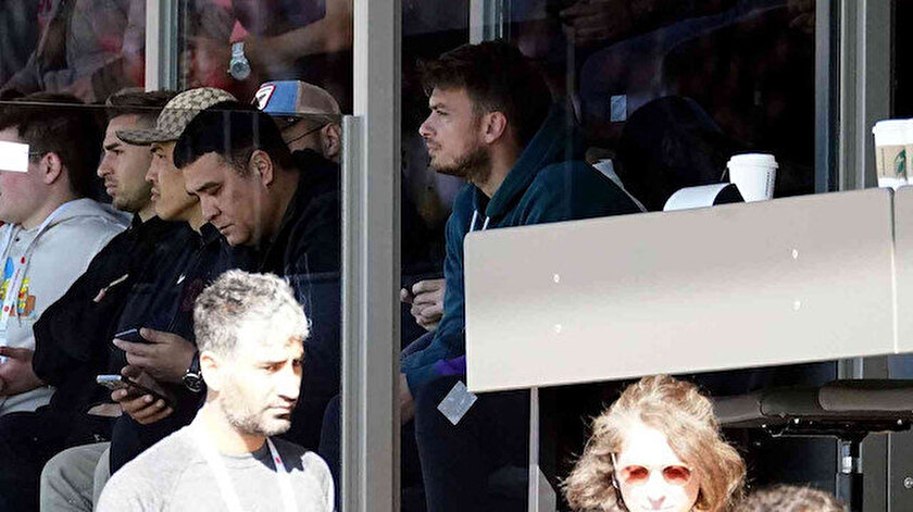 Adem Llajic, Fatih Karagümrük'ün Maçını Tribünden İzledi