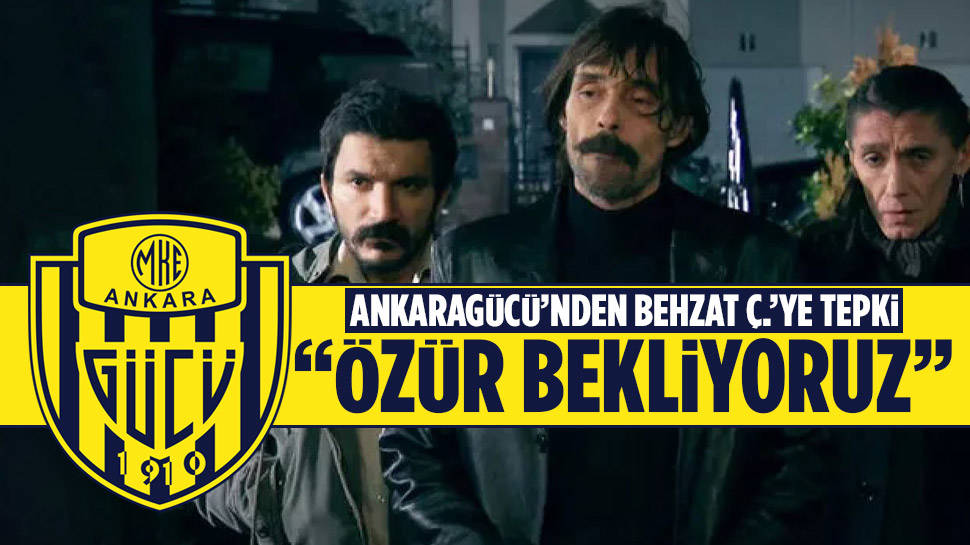 Ankaragücü'nden Behzat Ç. Dizisine Sert Tepki
