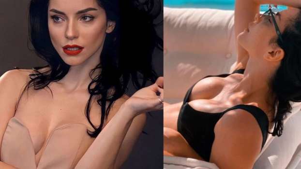 Merve Boluğur’dan Ayna Karşısında İç Çamaşırlı Poz!