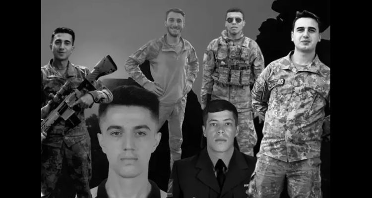 Irak'ın Kuzeyindeki Hain Saldırıda 12 Şehidimiz Bulunuyor! İsimleri ve Memleketleri Açıklandı