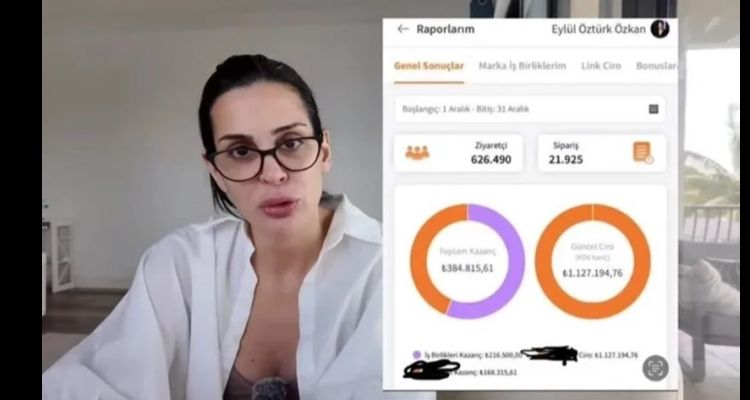 Ünlü Fenomen Gelirini Görsellerle Kanıtlamak İstedi!