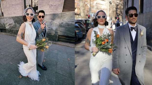 Bora Akkaş ve Oben Alkan Milano'da Evlendi!