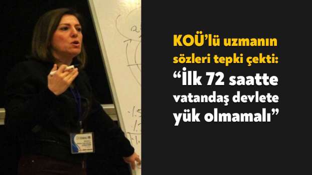 Serpil Gerdan: “Depremzede Devlete Yük Olmamalı”
