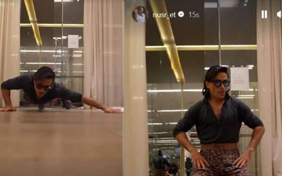 Nusret Gökçe’den Leoparlı Spor Kombini