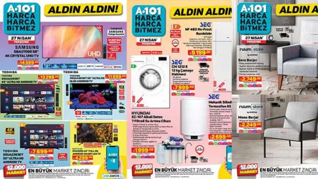 A101 AKTÜEL KATALOĞU 27 NİSAN 2023