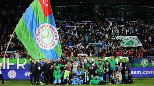 Çaykur Rizespor Süper Lig'e Yükseldi