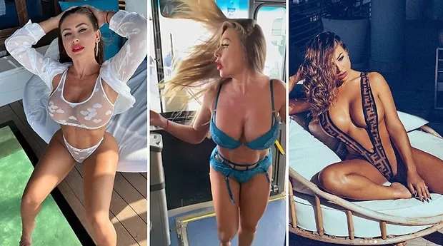 Francia James Transparan Elbisesiyle Poz Verdi