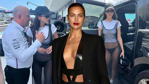 Irina Shayk Elbisesiyle Olay Yarattı!