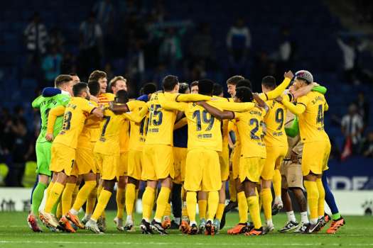 İspanya La Liga'da Şampiyon Barcelona Oldu