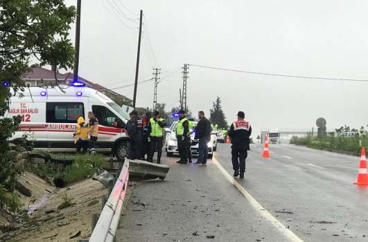 Kontrolden Çıkan Otomobil Takla Attı; 1 Ölü