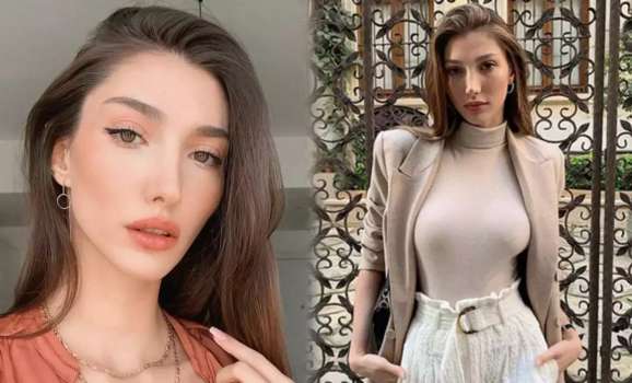 Türkiye Güzeli Şevval Şahin'den Göğüs Dekolteli Poz