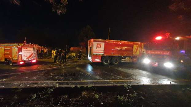 Diyarbakır'ın Bağlar İlçesinde Yaşanan Yangın Korkuttu