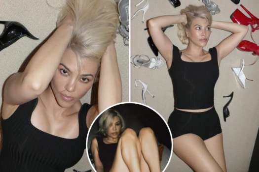 Kourtney Kardashian'dan Soyunma Odasında Paylaşımlar!