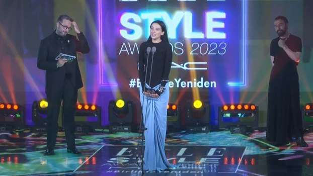 Ödül Alan Melike Şahin Konuşmasıyla Dikkat Çekti