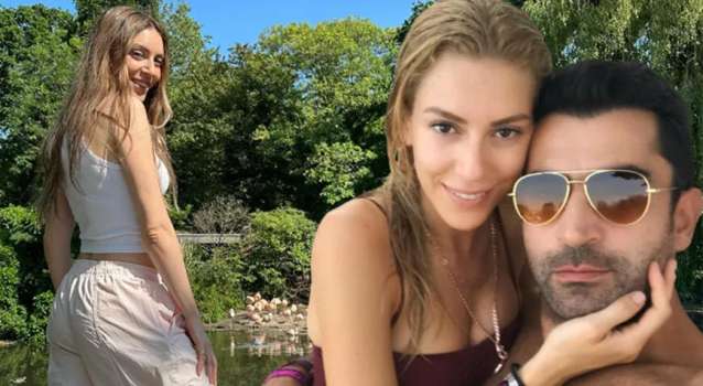 Sinem Kobal Derin Yırtmaçlı Elbisesiyle Paylaşım Yaptı