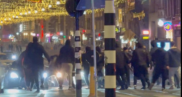 Ajax-Maccabi Tel Aviv Maçı Sonrası Amsterdam'da İsrailli Taraftarlara Saldırı