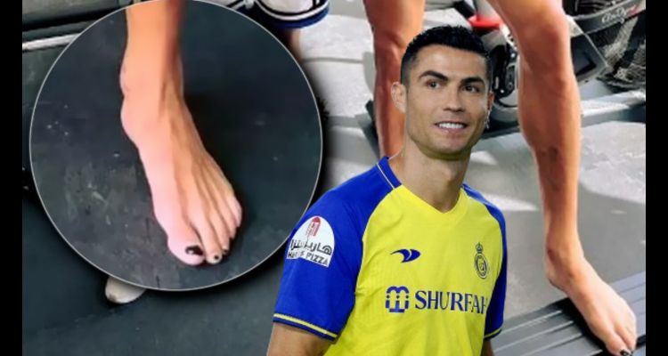 Cristiano Ronaldo Neden Ayak Tırnaklarına Oje Sürüyor?