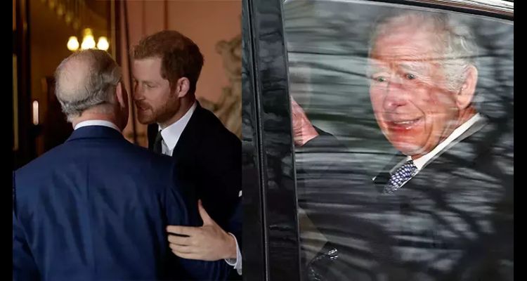 Kanser teşhisi konan Charles ilk kez görüntülendi!