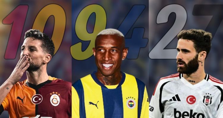 Anderson Talisca, Rafa Silva ve Dries Mertens Karşılaştırması