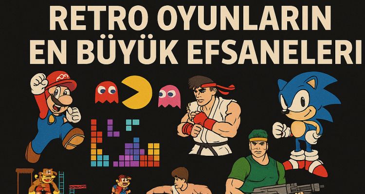 Favori Retro Oyunlar: Çocukluğumuzun Piksel Kahramanları