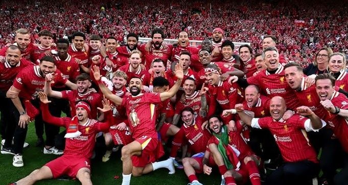 Liverpool Premier Lig Şampiyonu Oldu: Salah ve Arne Slot Tarih Yazdı